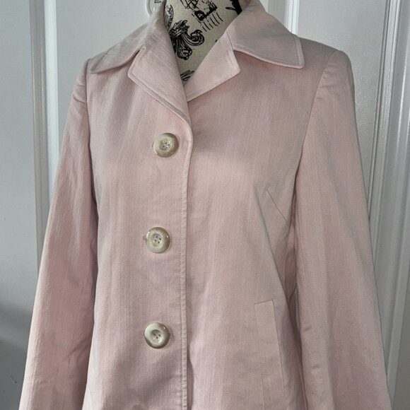 Y2K Vintage Marc Jacobs Jacket Blazer Baby Pink Cotton - Picture 8 of 12